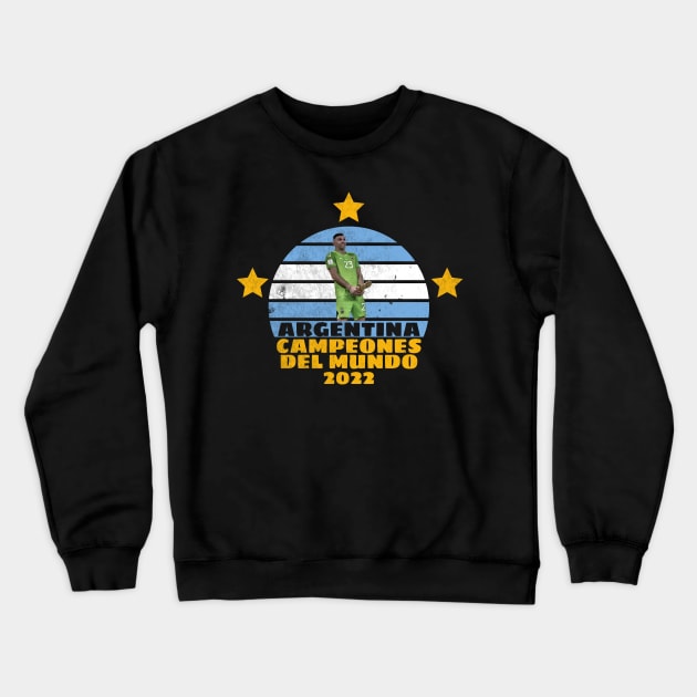 Argentina Campeones del Mundo 2022 Crewneck Sweatshirt by S-Log